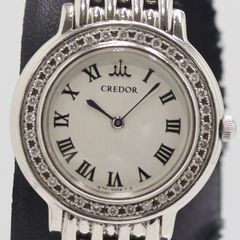 SEIKO CREDOR クレドール pt900 ダイヤモンド クォーツ 腕時計 SEIKO CREDOR クレドール pt900 ダイヤモンド クォーツ 腕時計 - メルカリ