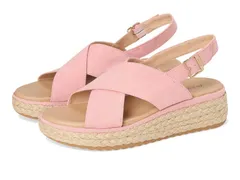 ドクター・ショール レディース シューズ ヒール サンダル Dr Scholls Ember Espadrille Sandal Rose Pink Microfiber ピンクのサムネイル