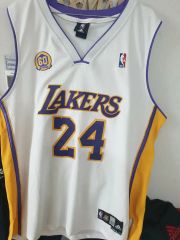 1608☆ＮＢＡレイカーズ☆コービー・ブライアント☆タンクトップ☆総刺繍☆Ｌ相当 1608☆NBAレイカーズ☆コービー・ブライアント☆タンクトップ☆総