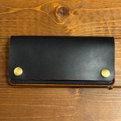 クロムエクセル ホーウィン 180 トラッカーウォレット3層 チェーン 茶