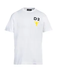 ディースクエアード メンズ トップス Tシャツ DSQUARED2 Ｔシャツ White ホワイト
