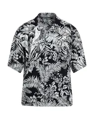 パーム・エンジェルス メンズ トップス シャツ PALM ANGELS 柄入りシャツ Black ブラックのサムネイル