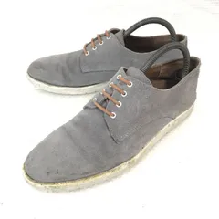 SHIPS JET BLUE/シップス★スエードシューズ【42/26.5-27.0/グレー/gray】ヌバックレザー/プレーントゥ/sneakers/Shoes/trainers◆Q-492のサムネイル