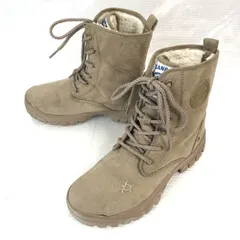 オーシャンパシフィック/oceanpacific★もこもこ暖かライナー/ムートン風/ショートブーツ【23.0/ベージュ/BEIGE】Shoes◆WB100-1のサムネイル