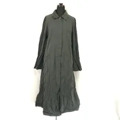 ZARA★ナイロン製/ロング丈/ステンカラーコート【Women's size-XS/グレー/Gray】Coats/Jackets/Jumpers◆BH226