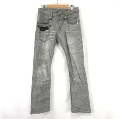 RATTLE TRAP/メンズビギ★コットンパンツ【メンズS/01/股下78cm/黒×白/千鳥柄】ラトルトラップ/ズボン/Pants/Trouser◆TBH857のサムネイル