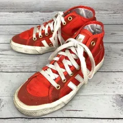 adidas★Nizza Hi Orange【23.0/オレンジ】バルカナイズ製法/ニッツァ/ハイカットスニーカー◆SNA131