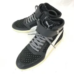 プーマ/PUMA★354231 01/ハイカットスニーカー/ショートブーツ【25.5/レディース/黒/BLACK/ドット柄】sneakers/Shoes/trainers◆Q-275