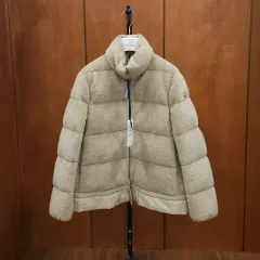 26SS MONCLER CEDRE Teddy ダウン ベージュ レディース 2のサムネイル