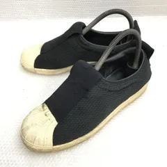 adidas originals/アディダス★紐なしスニーカー/スリッポンシューズ【size:24.0/black/黒】トレフォイル/sneakers/Shoes/trainers◆G-080