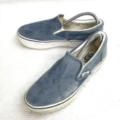バンズ/VANS★ヒール高め/身長UP/スリッポンシューズ【size:24.0/メンズ&レディース/水色/light blue】厚底/sneakers/Shoes◆D-021