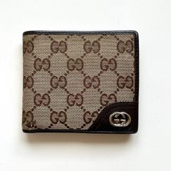 GUCCI GGスプリーム マネークリップ 二つ折り財布 - メルカリ