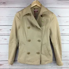 ポールスミス/Paul Smith Jeans★コットン/ピーコート【40/レディースL/ベージュ】ハーフ丈/アウター/ジャケット◆TM07-07のサムネイル