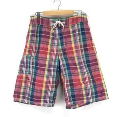 未使用品★ラルフローレン/RALPH LAUREN★ハーフパンツ【メンズXL/股下29cm/マルチカラー/チェック柄】ズボン/Pants/Trouser◆TBH931のサムネイル