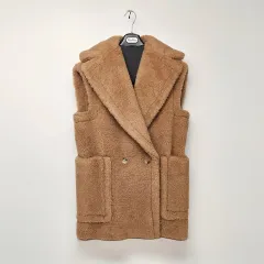 25FW MAX MARA マックスマーラ BREDA Teddy Bear テディベア コート キャメル IT36/IT38のサムネイル