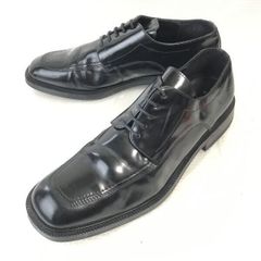 EMPORIO ARMANI イタリア製 モード レザーシューズ 黒 - メルカリ