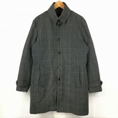 タケオキクチ 中綿ライナー付き カシミヤ混 ヘリンボーン トレンチ