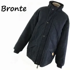 Bronteブロンテ　ビンテージ/イングランド製　ブルゾン　アウター　中綿入りジャケット　メンズM/紺　ネイビー　管NO. 8-020のサムネイル