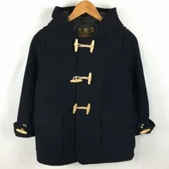 RHRB★高級ウール使用　ダッフルコート【0/メンズXS-S/黒】ショート丈/アウター/ブルゾン/アールエイチアールビー　管NO.TA10-13のサムネイル