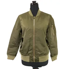 美品★MACPHEE/マカフィー★MA-1/フライトジャケット【size:38･レディースM/カーキ】トゥモローランド/アウター/Jacket/Jumper◆BJ168-bのサムネイル