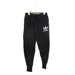 アディダス adidas 国内正規品 AC スウェットパンツ 裏起毛 トレフォイルロゴ S ブラック 黒 /KT10