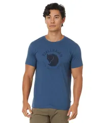 フェールラーベン メンズ トップス シャツ Fjallraven Fox TShirt Indigo Blue インディゴのサムネイル