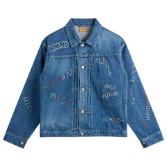 ヒューマンメイド メンズ アウター ジャケット・ブルゾン デニム Human Made Hand Stitchedenim Work Jacket Indigo インディゴのサムネイル
