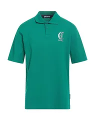 ジャストカバリ メンズ トップス ポロシャツ JUST CAVALLI ポロシャツ Emerald エメラルドのサムネイル
