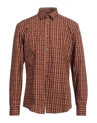 グレイ ダニエレ アレッサンドリー二 メンズ トップス シャツ GREY DANIELE ALESSANDRINI 柄入りシャツ Brown ブラウンのサムネイル