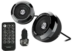 カシムラ(Kashimura) Bluetoothステレオスピーカー イコライザー機能 MP3プレーヤー付 レインボー発光機能付 カードリモコン付 microSD再生可能 12V/24V車対応 NBL-73(沖縄・離島の方発送不可）) b4ab79b1