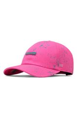 新品HYSラインストーンメッシュキャップ【HYPNOTIZED LOGO】ピンク
