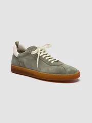 オフィチーネクリエイティブ メンズ シューズ スニーカー Officine Creative Halo 001 Low Top Sneakers Green グリーンのサムネイル
