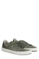 ロバートバラケット メンズ シューズ スニーカー スエード Robert Barakett Huberto Suede Low Top Sneaker Balsam Green グリーン