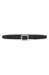 フレーム レディース アクセサリー ベルト スエード FRAME The Rounded Buckle Suede Belt Black ブラック