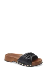ガニー レディース シューズ サンダル Ganni Tia Fairy Clog Slide Sandal Black ブラックのサムネイル