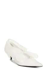 プロエンザショラー レディース シューズ パンプス Proenza Schouler Slash Pointed Toe Pump White ホワイトのサムネイル