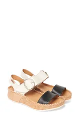 ピコリーノス レディース シューズ サンダル プラットフォーム PIKOLINOS Marina Platform Sandal BlackWhite ホワイトのサムネイル