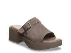 ベアパウ レディース シューズ サンダル プラットフォーム BearpawFrances Platform Sandal Morel Grey グレーのサムネイル