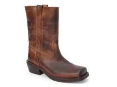 マチス レディース シューズ ブーツ・レインブーツ MatisseJackson Cowboy Boot Dark Brown Leather ブラウン