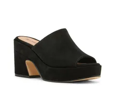 ブロンド レディース シューズ サンダル BlondoMelinda Waterproof Sandal Black Suede ブラックのサムネイル