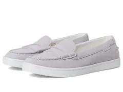 コールハーン レディース シューズ スリッポン・ローファー Cole Haanantucket Penny Purple Heather SuedeWhite ホワイト