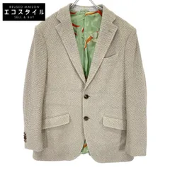 ETRO　エトロ　ベージュ 201-1187Q-1316 コットン フラワー裏地 テーラードジャケット　50のサムネイル