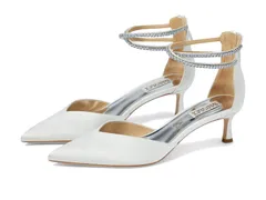 バッジェリーミシュカ レディース シューズ ヒール Badgley Mischka Lilibeth Soft White ホワイトのサムネイル