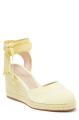 スチュアート ワイツマン レディース シューズ サンダル Stuart Weitzman Marguerita Espadrille Wedge Pale Yellow イエロー