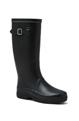 ランズエンド レディース シューズ ブーツ・レインブーツ トール Lands End Squall Buckle Tall Rain Boots Black ブラックのサムネイル