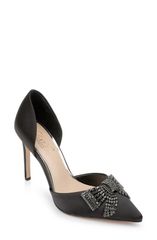 ジュウェルダグレイミシュカ レディース シューズ ヒール Jewel Badgley Mischkaubrey Pointed Toe dOrsay Pump Black ブラック
