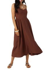 オニール レディース トップス ワンピース ONeillinden Sundress Coconut Brown ブラウン