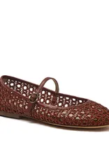 ランズエンド レディース シューズ パンプス Lands End Woven Mary Jane Flats Cognacのサムネイル