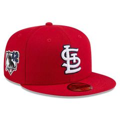 ニューエラ メンズ アクセサリー 帽子 Mens New Era Red St Louis Cardinals 2026 Jackie Robinson Day 59FIFTY Fitted Hat Red レッド