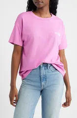 リップカール レディース トップス Tシャツ グラフィック Rip Curl Surf Puff Party Pack Graphic TShirt Pink ピンク